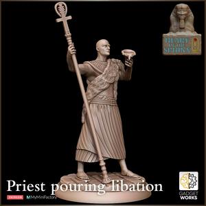 Egyptian Priest - Heart of the Sphinx