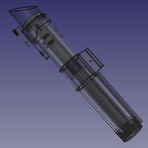 Darth Vader Lightsaber with Threaded Core