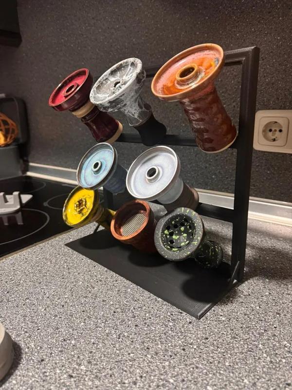 Shisha - hookah bowl rack   
