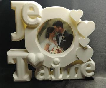 Je T'Aime Love Frame   