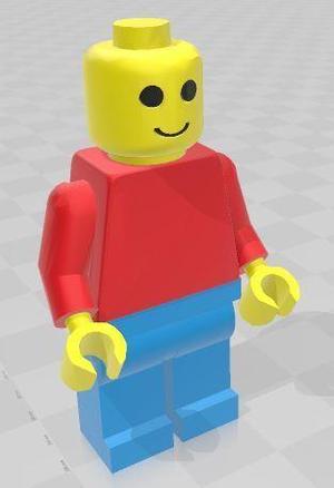 Giant LEGO Person