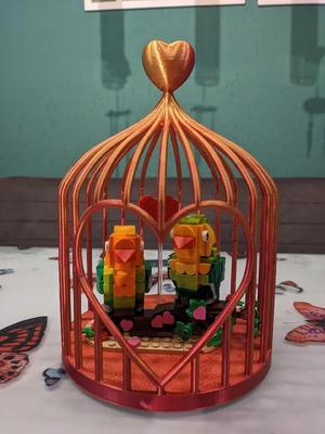 Heart birdcage   
