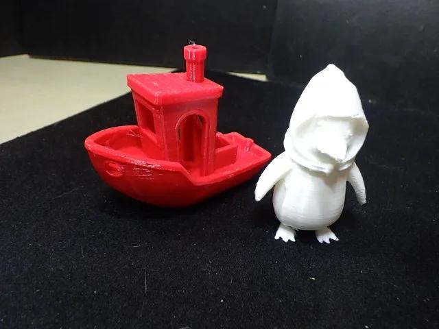 Penguin in a Rain Hat   