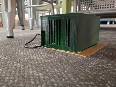 Floor Outlet Kick Box Cover   