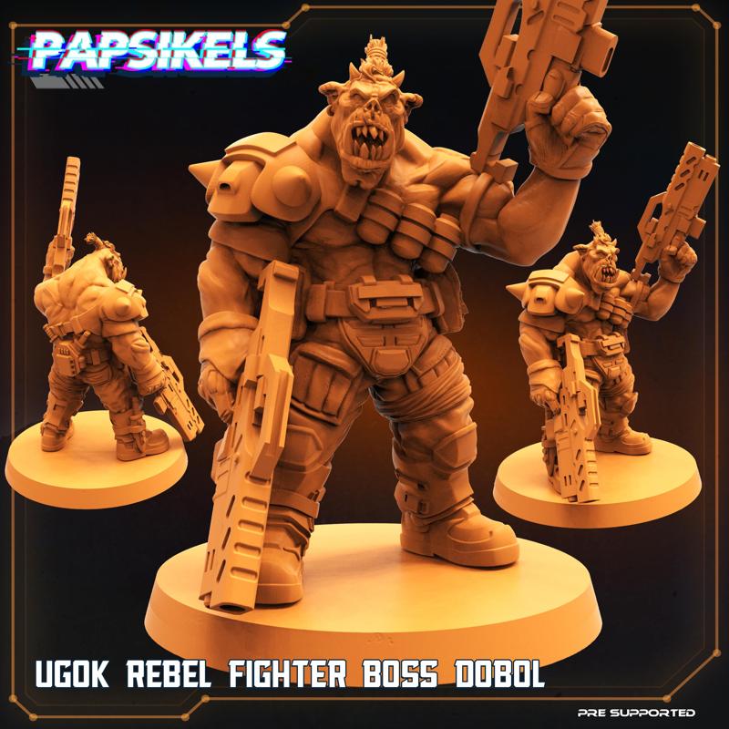 UGOK REBEL FIGHTER BOSS DOBOL