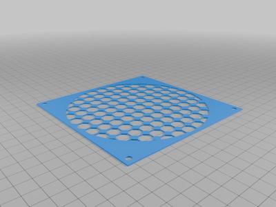 reja con hexagonos