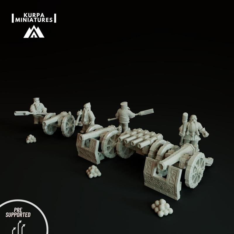 Dwarf Cannon and Organ Gun