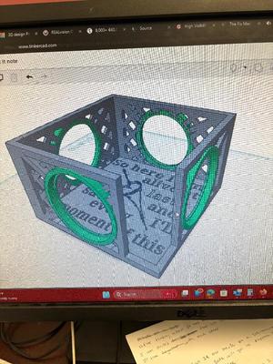 Post it note holder   