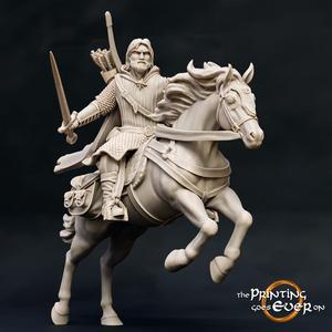 Ranger with Sword - Mounted - Presupported