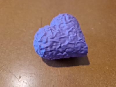 Textured Heart