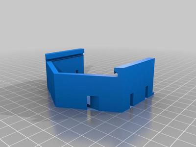 Catan Storage Hex Box w/ integrated piece storage and card holder