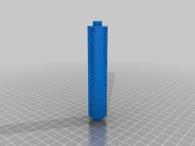 Bicycle Fork Block for shipping in a box 