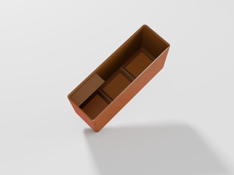 Gridfinity light bin workshop 3x1x9