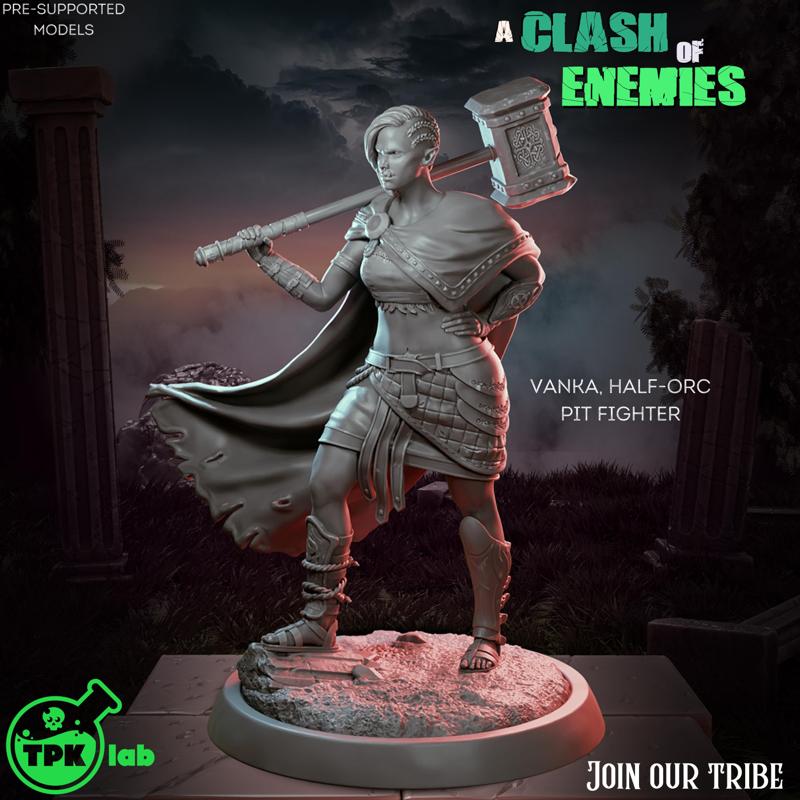 Vanka, Half-orc Pit Fighter