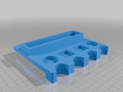 Remix with quarter and chalk holders