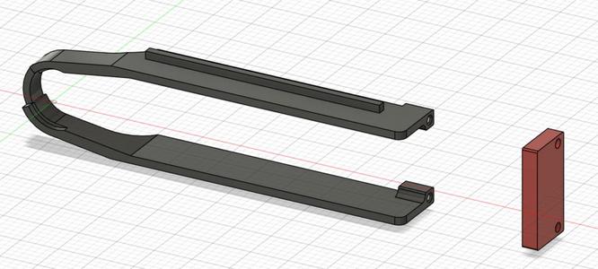 Honda CB 450 Swing Arm Chain Slider 