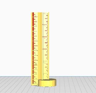 leveling ruler