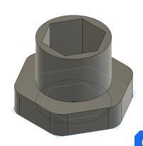 Grip nut tool for Low Profile Mic Arm