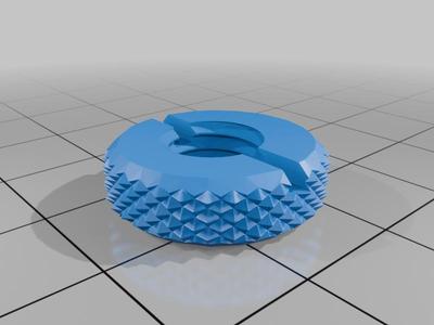 Microphone camera screw thread adapter 1/4" inside, 5/8" outside