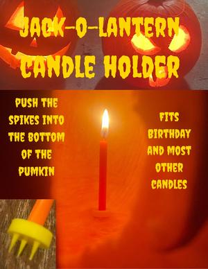 Candle Holder for Jack-O-Lantern
