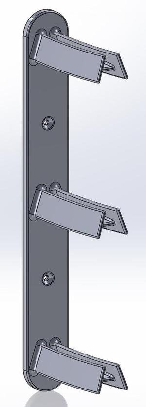Glasses Stand to Screw into Wall or Wood