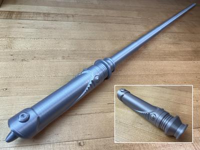 Darth Sidious's Print-in-Place Lightsaber
