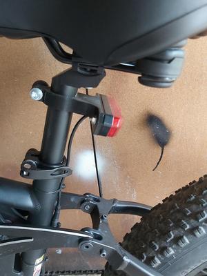 Support for rear light