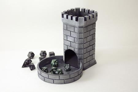Dice Tower w/swappable trays