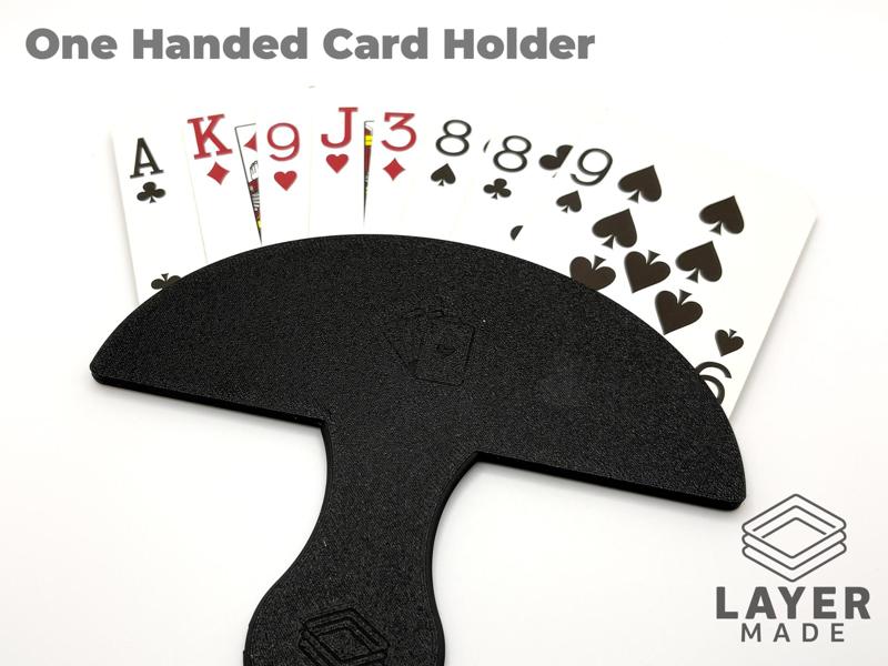 One Handed Card Holder