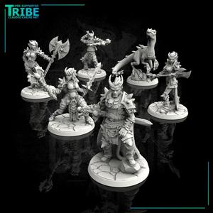 (Bundle) Tiefling barbarian squad