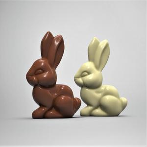 Chocolate Bunny -(No Supports)