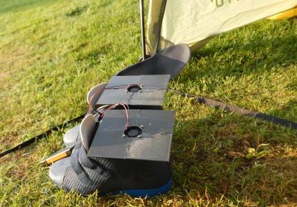 USB Schuhtrockner für unterwegs