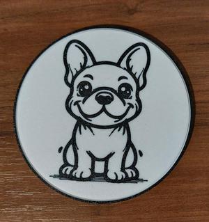 French bulldog coaster