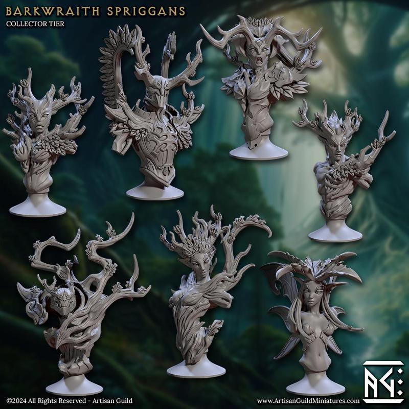 Barkwraith Spriggans Busts