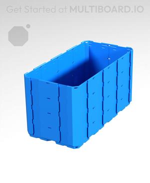 2x4x2 - Full Multipoint Rail - Multibin Shell
