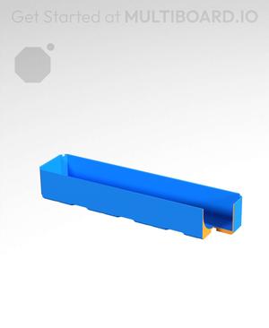 4x1x0.75 - Curved Bin - Multibin Insert