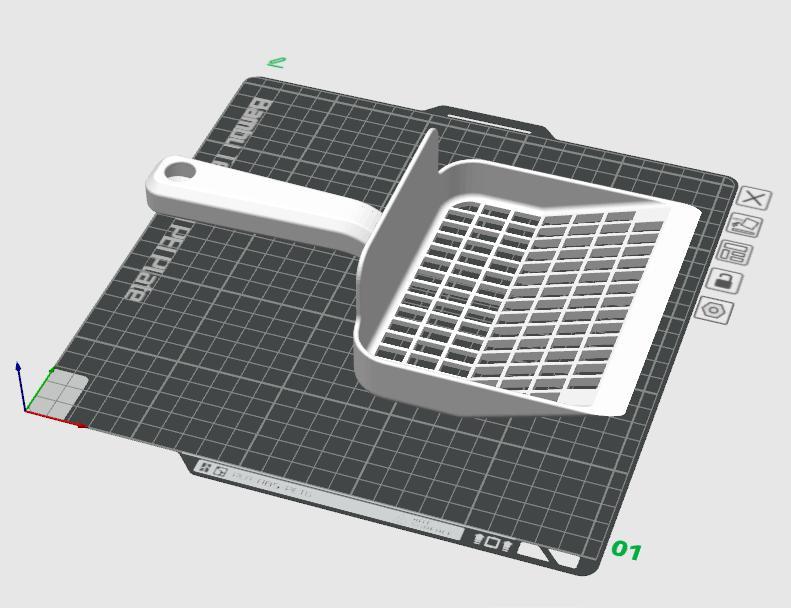 cat scoop - paletta per gatti