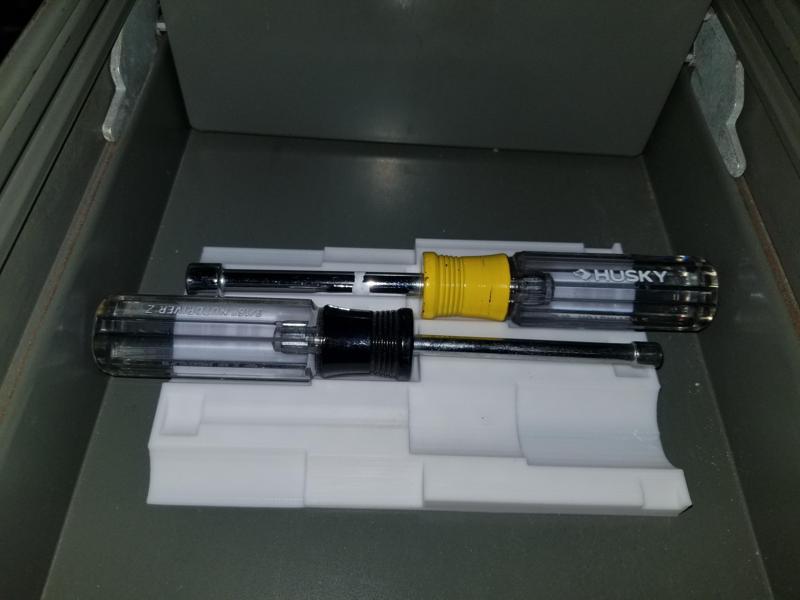 husky nut driver drawer organizer