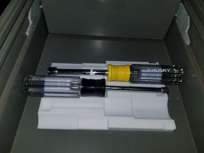 husky nut driver drawer organizer