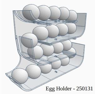 Egg Holder - Easy to Print and Assemble