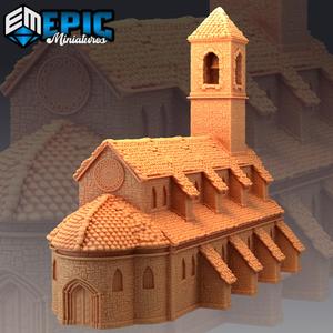 Abandoned Church / Fallen Monastery / Playable Interior / Pre-Supported