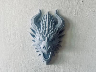 Dragon wall art 