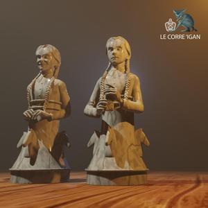 Addams family_Mercredi addams_the knight