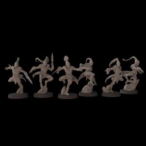 Aeterni Battledancers - Alt Weapons