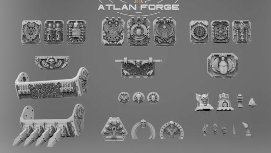 Aegyptian Vehicle Ornaments