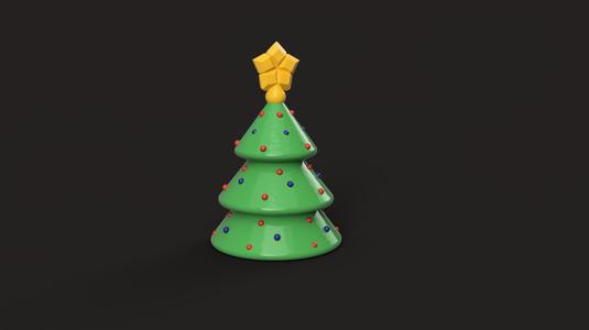 Aethers Christmas tree and gifts.