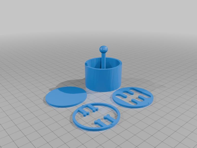 gear shifter keychain(i do not know how big it will print please run in slicer and resize before printing)