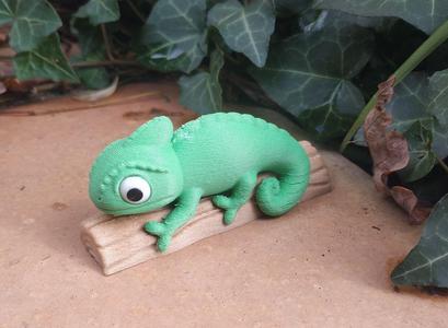 Chameleon Emil (multicolor by parts)