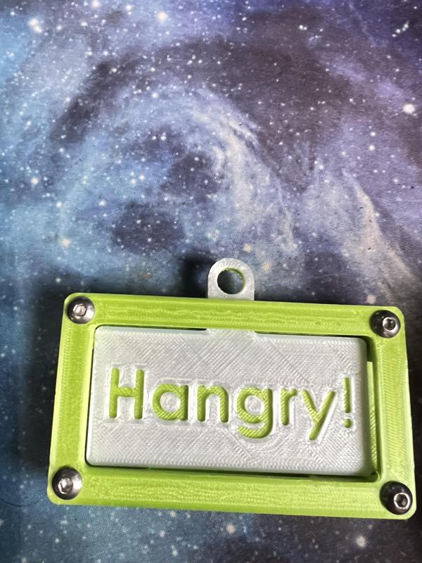 Flippable Animal Feeding Sign