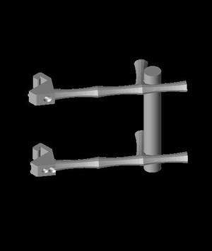 bambu theme filament holder for bambulab p1p